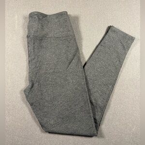 MAX & MIA Ladies French Terry Legging Heather Gray (Ultra Soft)